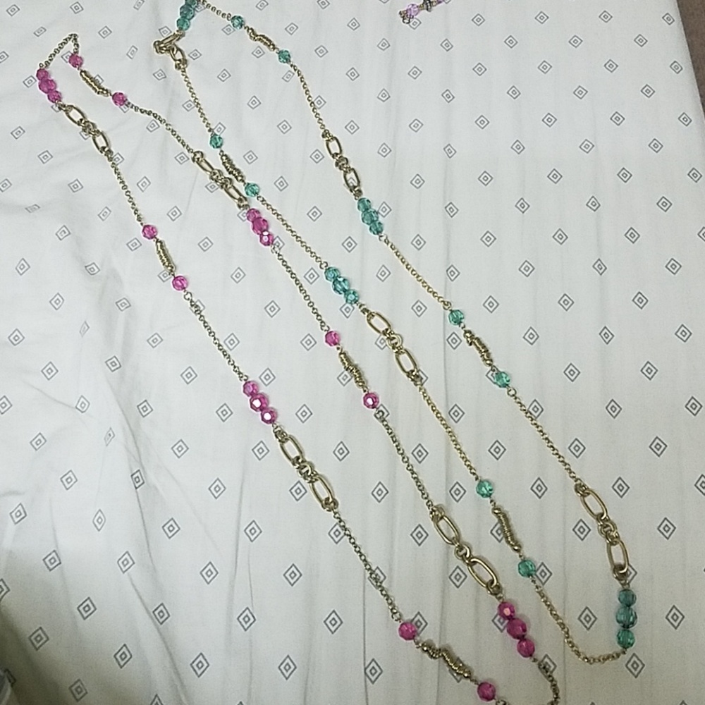 2 necklaces